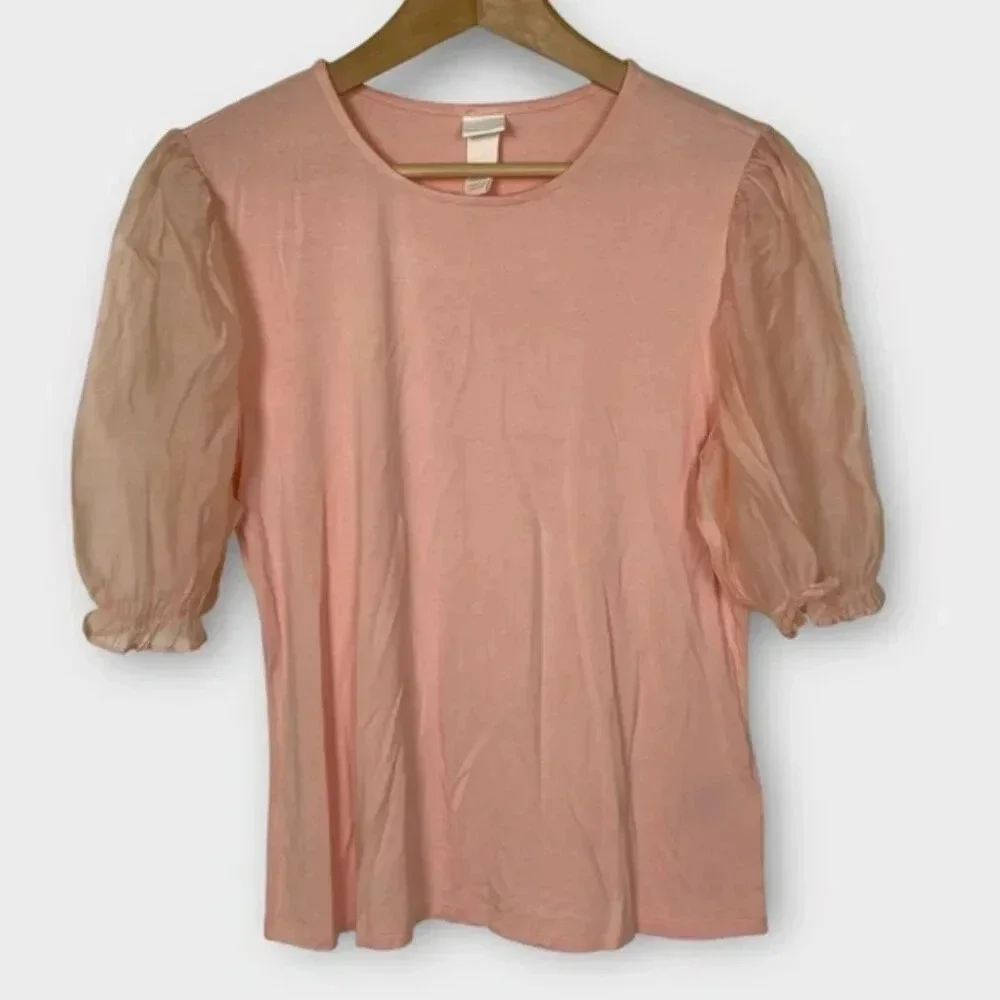 H&M Puff Sleeve Tee - Picture 3 of 6